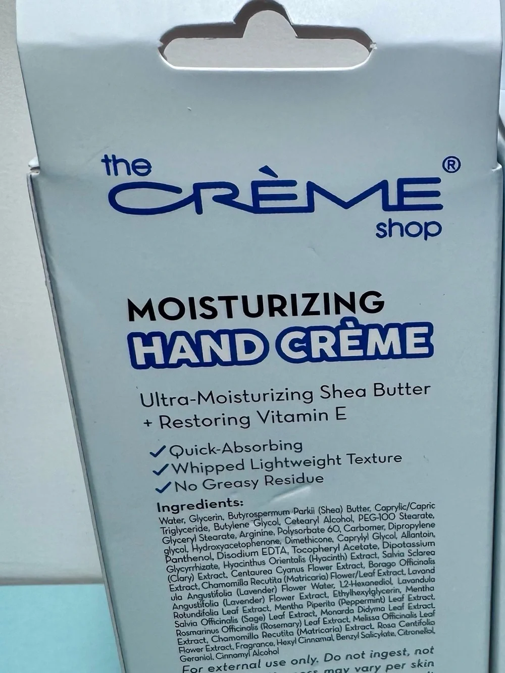 Creme Shop Moisturizing Hand Crème - Honey Oat Limited Edition NEW